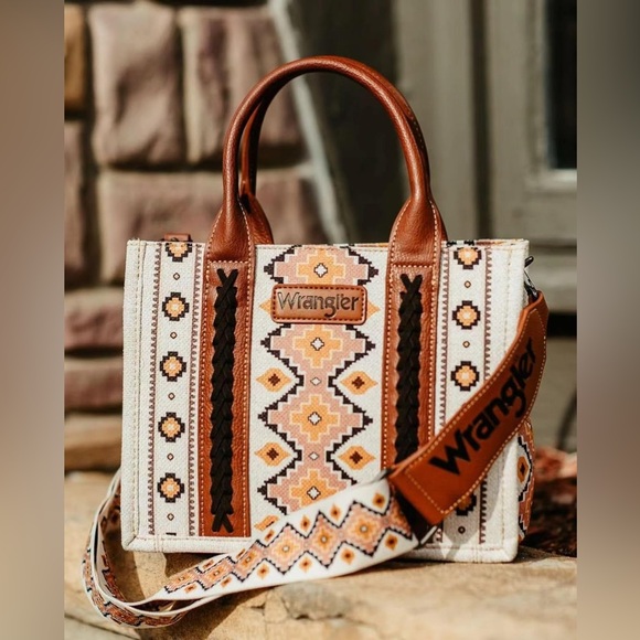 Wrangler Handbags - Wrangler Southwestern Tote Handbag
